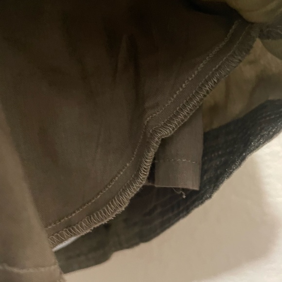 Free People Cassidy Silky Smocked Romper Olive Green  Size XS - Picture 9 of 15